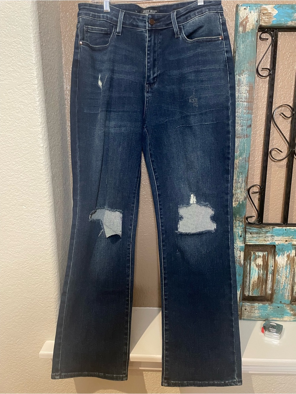 Women’s Judy Blue Dark Indigo Dad Jeans